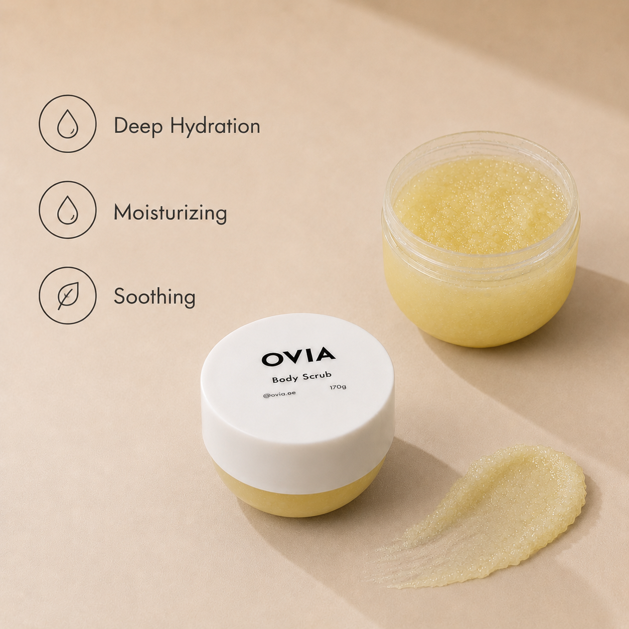 Oat's Body Scrub