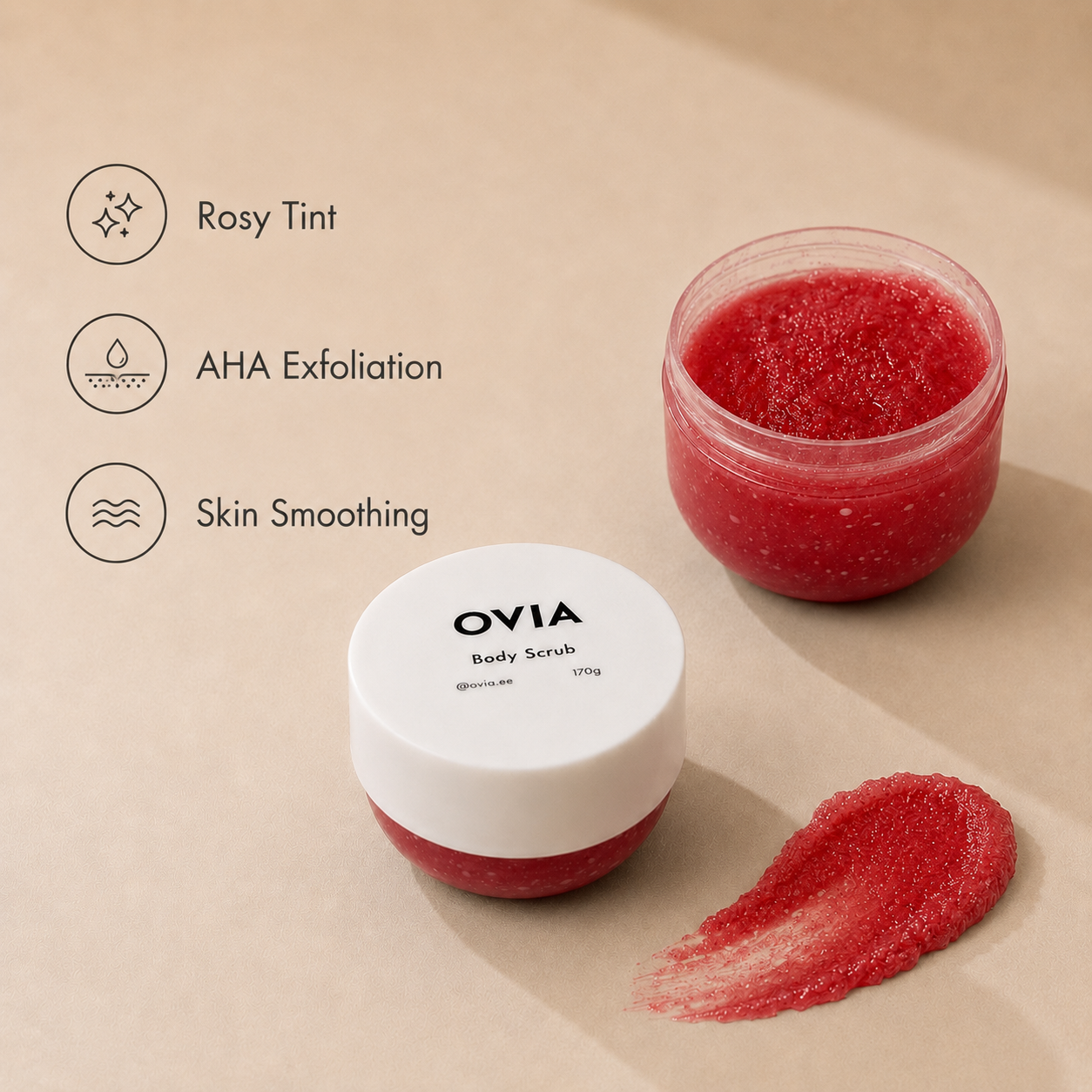 Hibiscus & Aker Fassi Scrub